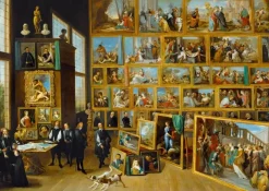Bluebird Puzzle: David Teniers the Younger - The Art Collection of Archduke Leopold Wilhelm in Brussels, 1652 (1000)