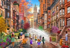 Bluebird Puzzle: Hot Summer Days NYC (1000)