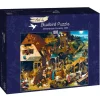 Bluebird Puzzle: Pieter Bruegel the Elder - Netherlandish Proverbs, 1559 (1000)