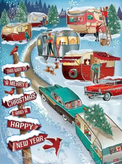 Cobble Hill: Christmas Campers (1000)
