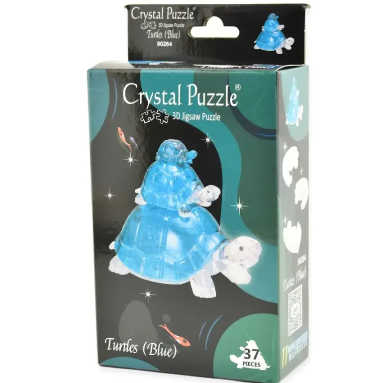 Crystal Puzzle: Turtles - Blue (37)