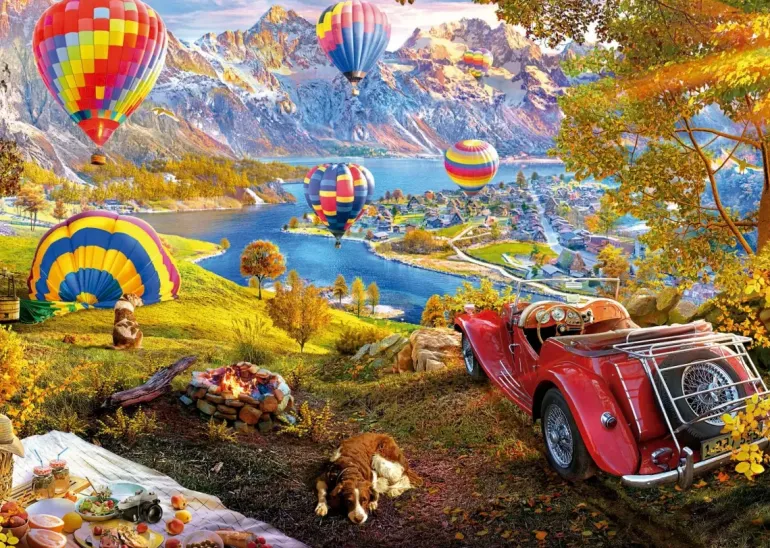 Educa: Hot Air Balloon Valley (3000)