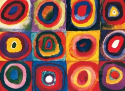 EuroGraphics: Color Study of Squares by Wassily Kandinsky - 3D Effekt (300)