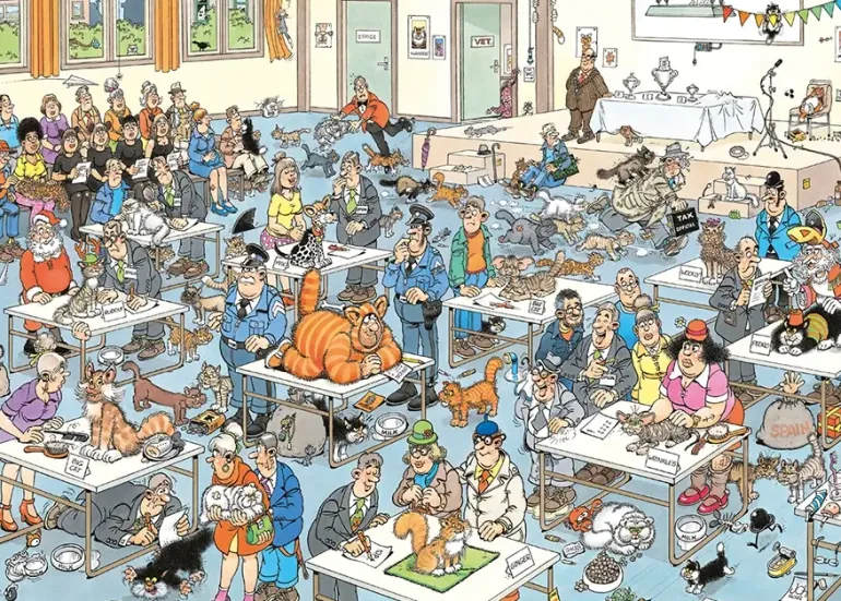 Jan Van Haasteren: The Cat Pageantry (2000)
