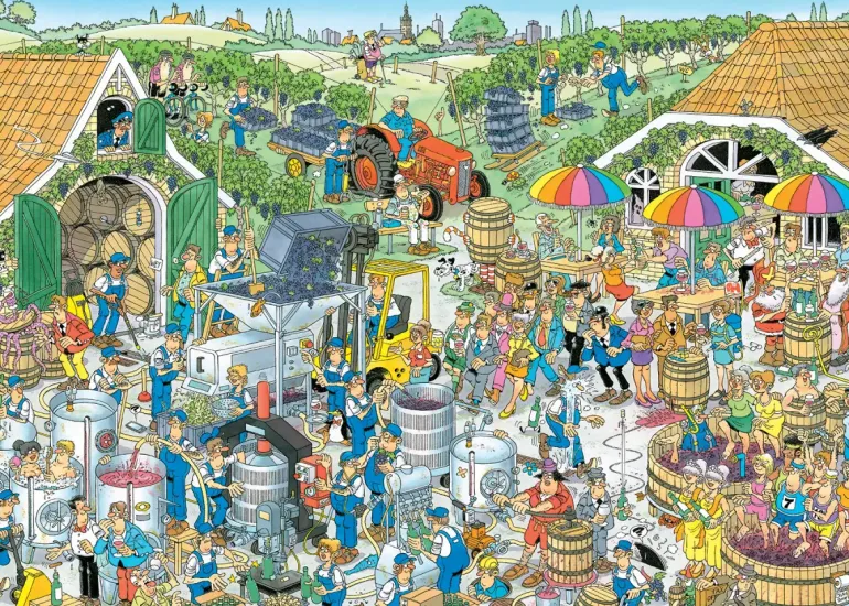 Jan Van Haasteren: The Winery (1000)