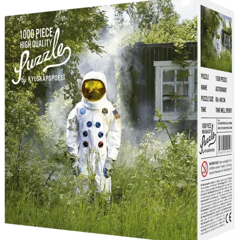 Kylskåpspoesi: Astronauten (1000)
