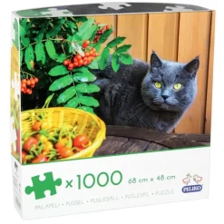 Peliko: Grå Katt (1000)