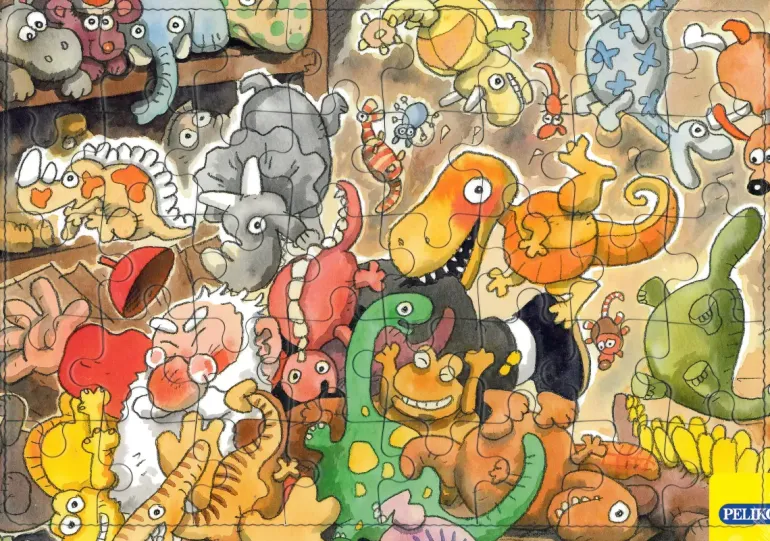 Peliko: Rampussel - Mauri Kunnas, Tomteskoj med Snögubbar & Dinosaurier (2 x 40)