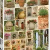 Piatnik: Clay Pots with Flowers (1000)