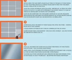 Puzzle Glue Sheets - Limark (8 st A4 för 1000 bitar) - Jig&Puz