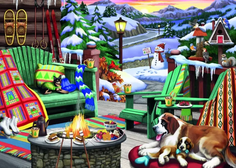 Ravensburger: Apres All Day (1000)