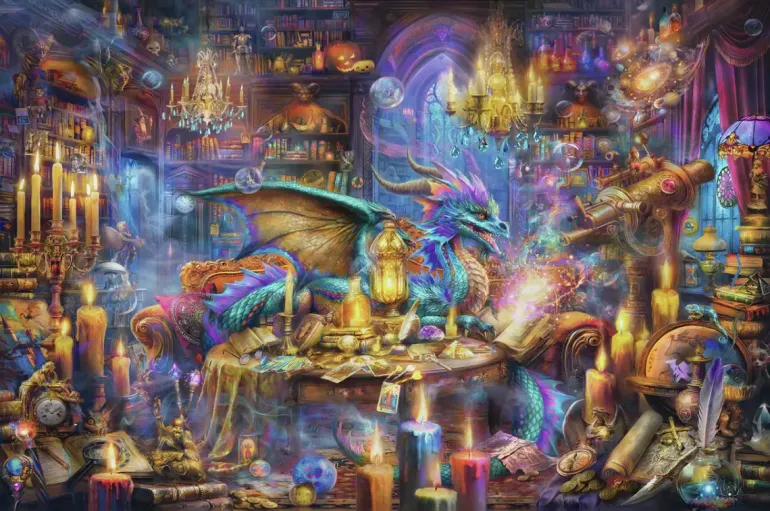 Ravensburger: Dragon's Library (3000)