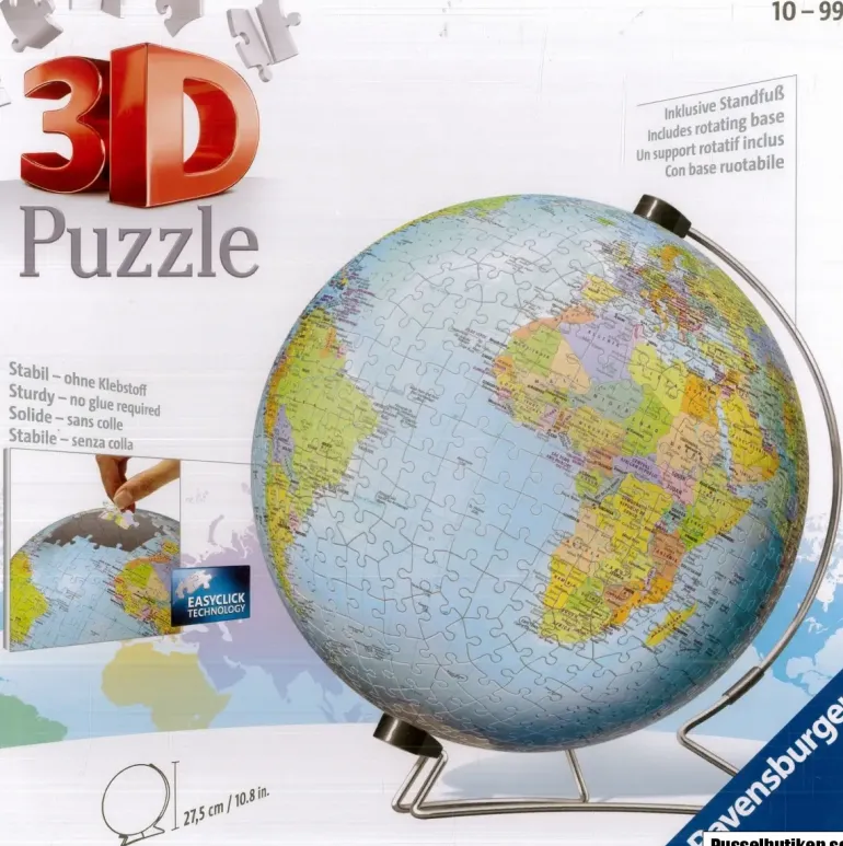 Ravensburger: 3D - World Globe (550)
