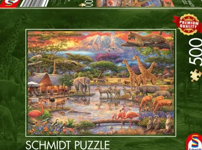 Schmidt: Chuck Pinson - Paradise Under Mount Kilimanjaro (500)
