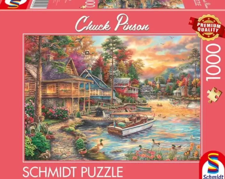 Schmidt: Chuck Pinson - The Golden Glow of a Shoreside Evening (1000)