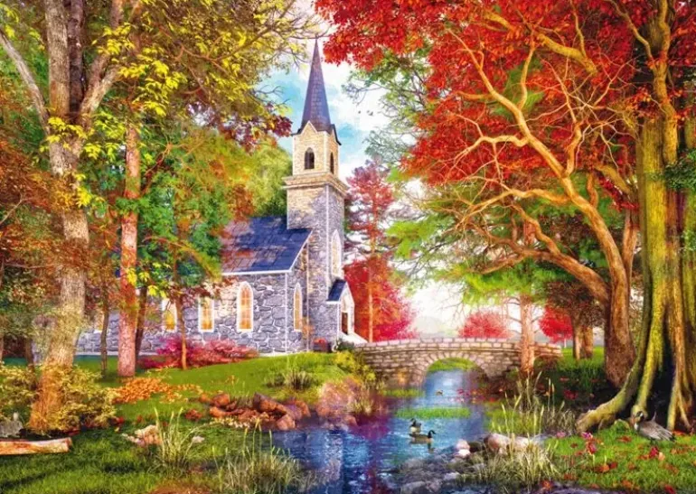 Schmidt: Dominic Davison - The Autumnal Chapel (1000)