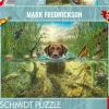 Schmidt: Mark Fredrickson - A Chocolate Labrador Takes a Cool Dip (1000)