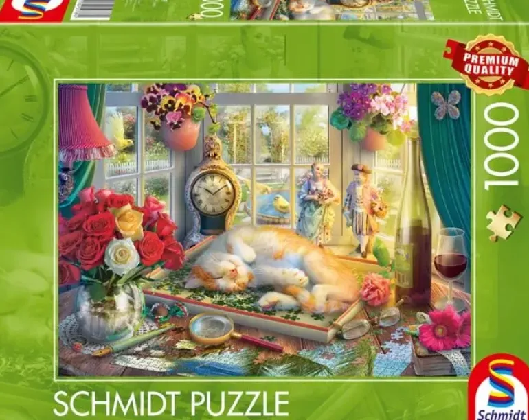 Schmidt: Puzzle Time with the Cat (1000)