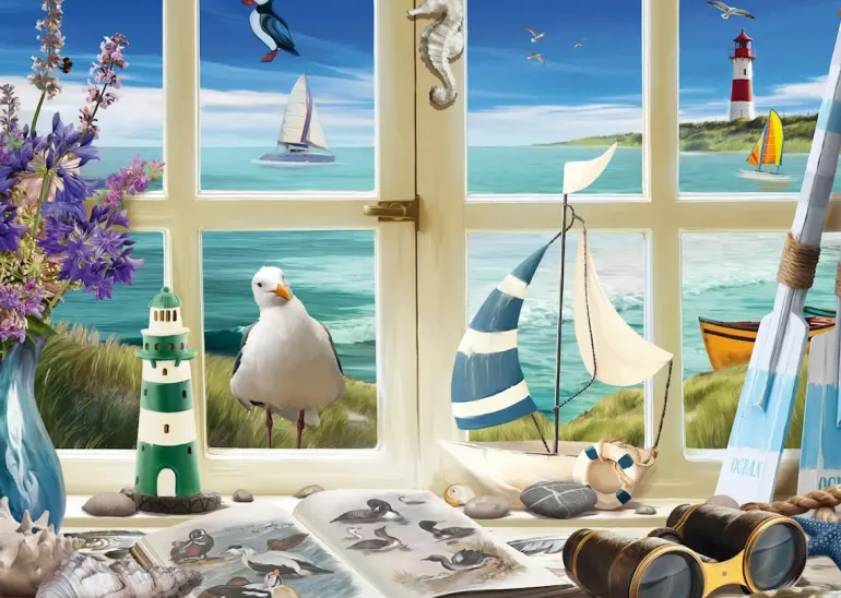 Schmidt: Study by the Sea (1000)