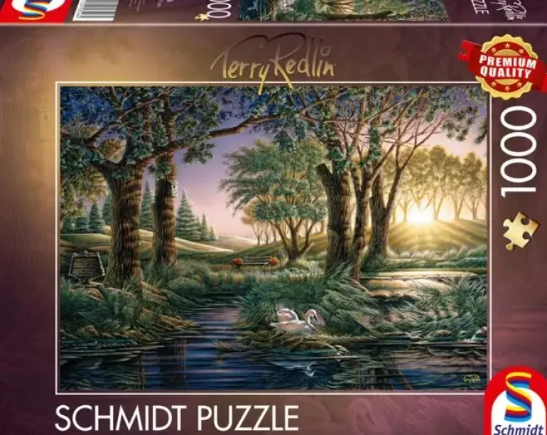 Schmidt: Terry Redlin - Morning Magic at the Lake (1000)