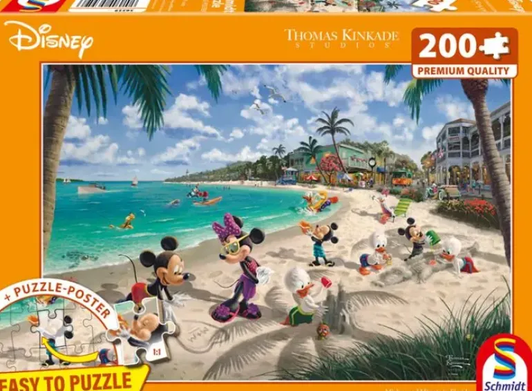 Schmidt: Thomas Kinkade Studios - Disney, Mickey and Minnie in Florida (200)