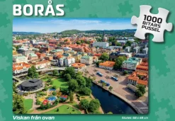 Svenskapussel: Borås - Viskan från ovan (1000)