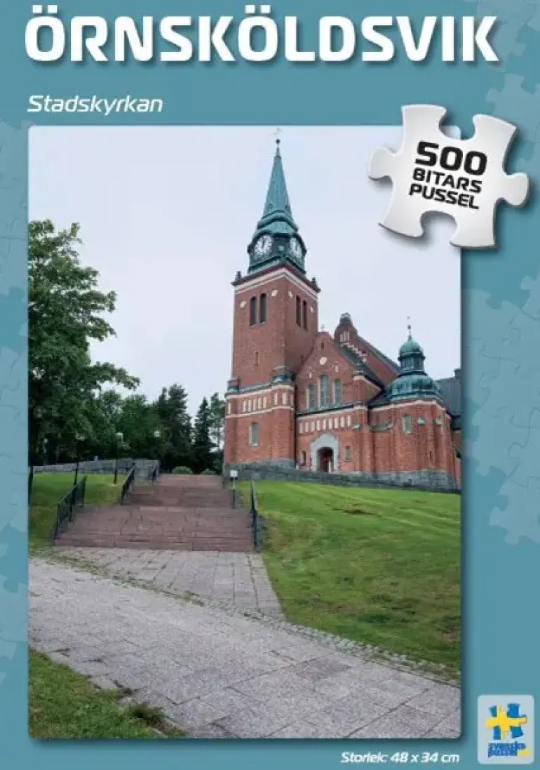 Svenskapussel: Örnsköldsvik - Stadskyrkan (500)