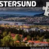Svenskapussel: Östersund - Vy Över Staden och Frösön (1000)