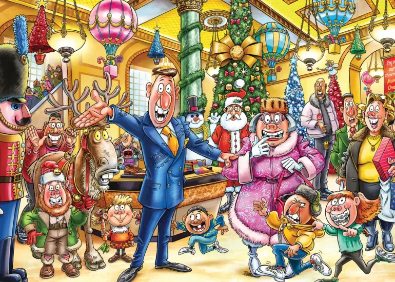 Wasgij? Christmas #21: A Very Merry Makeover! (2 x 1000)