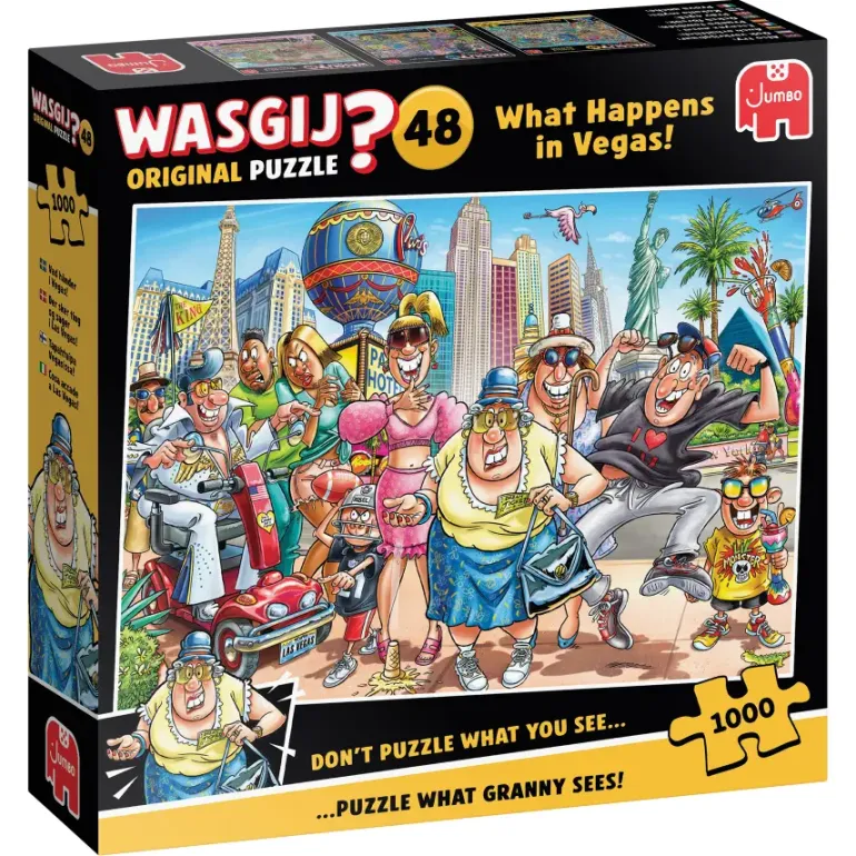 Wasgij? Original #48: What Happens in Vegas! (1000)